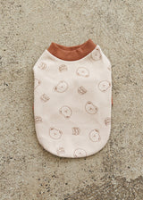 クマさんバイカラーカットソー BEIGE ベージュ M L