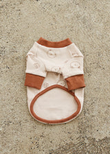 クマさんバイカラーカットソー BEIGE ベージュ M L