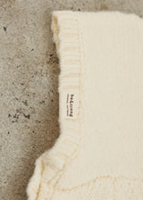 ポンチョニットコート IVORY アイボリー M L LL