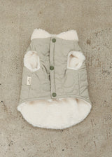 クマさんキルティングベスト KHAKI カーキ M L LL