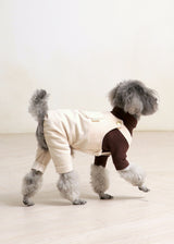 タートルネックカットソー BROWN M L LL 2XL