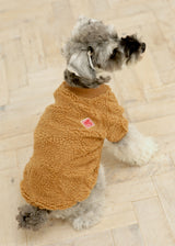 ボアプルオーバー BROWN M L LL 2XL