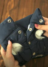 パディングベスト NAVY M L XL