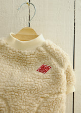 ボアプルオーバー WHITE M L LL 2XL