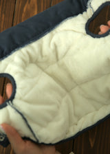 パディングベスト NAVY M L XL