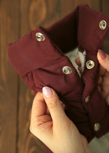 パディングベスト WINE M L XL