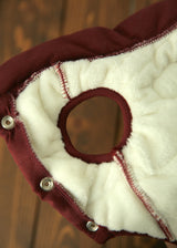 パディングベスト WINE M L XL