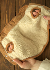 コーデュロイベスト CAMEL S M L XL 2XL