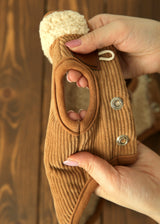 コーデュロイベスト CAMEL S M L XL 2XL