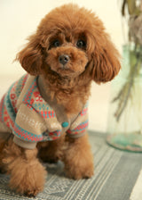 ジャガードカーディガン BEIGE S M L XL 2XL