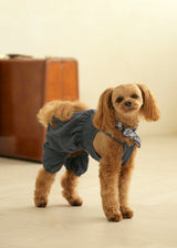 シャーリングサロペット S M L LL