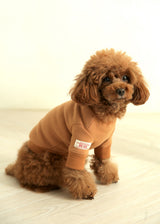 裏起毛プルオーバースウェット BROWN M L XL 2XL