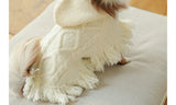 ポンチョニットコート IVORY アイボリー M L LL