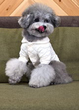 コットンキルティングジャケット IVORY アイボリー M L LL