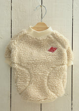 ボアプルオーバー WHITE M L LL 2XL