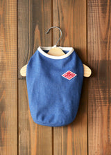 ヘンリーネックデニムカットソー S M L LL