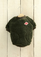 ボアプルオーバー KHAKI M L LL 2XL