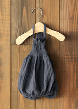 シャーリングサロペット S M L LL