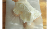 ポンチョニットコート IVORY アイボリー M L LL