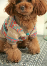 ジャガードカーディガン BEIGE S M L XL 2XL