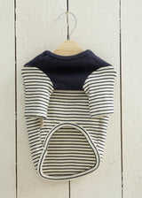 パターンボーダーカットソー NAVY M L LL 2XL