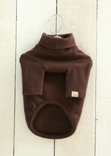 タートルネックカットソー BROWN M L LL 2XL