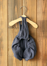 シャーリングサロペット S M L LL