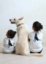 ドッグカフェルディ スタッフTシャツ 子供用 キッズM キッズL