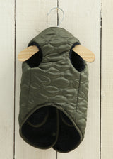 リバーシブル中綿キルティングボアベスト NAVY M L LL 2XL