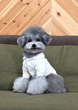 コットンキルティングジャケット IVORY アイボリー M L LL