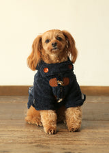 暖かボア ダッフルコート NAVY S M L XL