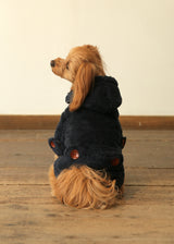 暖かボア ダッフルコート NAVY S M L XL