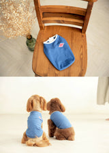 ヘンリーネックデニムカットソー S M L LL