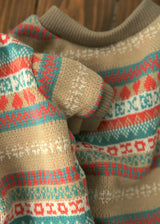 ジャガードカーディガン BEIGE S M L XL 2XL