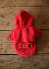 暖かボア ダッフルコート RED S M L XL