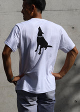 ドッグカフェルディ スタッフTシャツ 大人用 男女兼用 S M