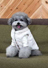 クマさんキルティングベスト BEIGE ベージュ M L LL