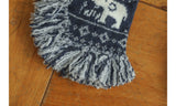 ポンチョニットコート NAVY ネイビー M L LL