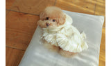 ポンチョニットコート IVORY アイボリー M L LL