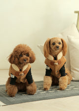 コーデュロイベスト CAMEL S M L XL 2XL