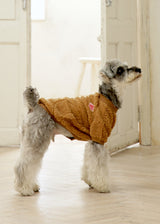 ボアプルオーバー BROWN M L LL 2XL