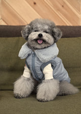 オラフパディングジャケット BLUE ブルー M L LL