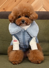 オラフパディングジャケット BLUE ブルー M L LL