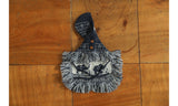 ポンチョニットコート NAVY ネイビー M L LL